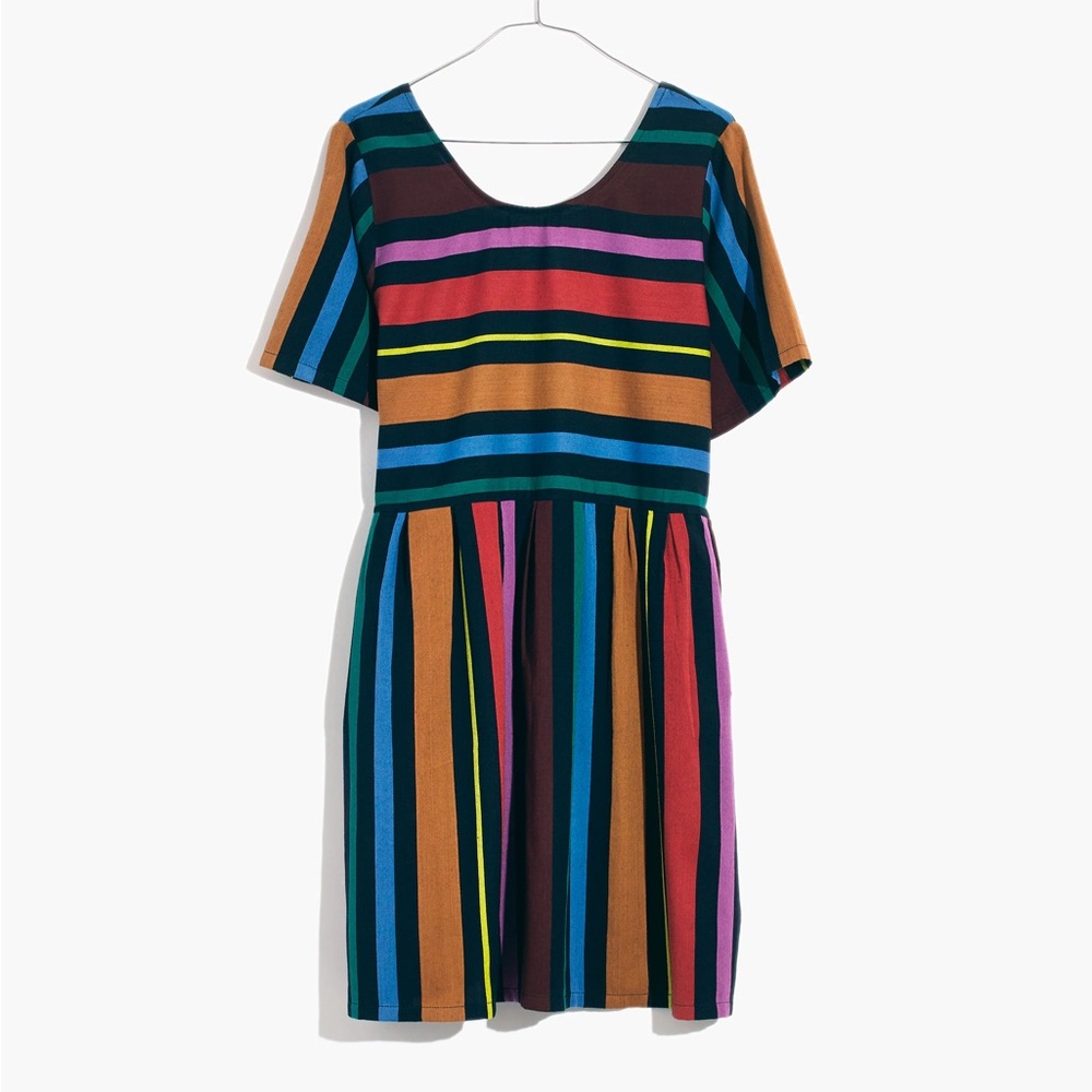 Ace & Jig Misty Dress in Ribbon Candy Textile Size Small